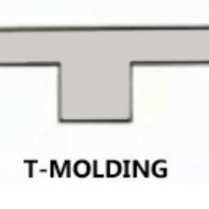 T-Moulding Forest Grey - vinyls